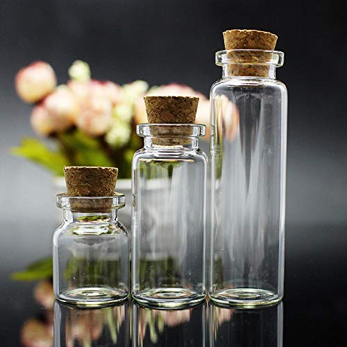 TOSPARTY Cork Stoppers - 100-Pack Mini Cork Stoppers, Tapered Corks Bottle Plugs, 5 Sizes - Image 3