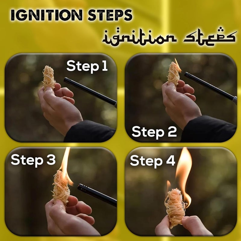 HOGOOD 36 PCS Natural Fire Starter Fire Lighter for Campfires BBQ Grill Fireplace Wood Stove Camp Fire Pit,Charcoal Starter,Quick Light Camping Fire Lighter (36) - Image 5