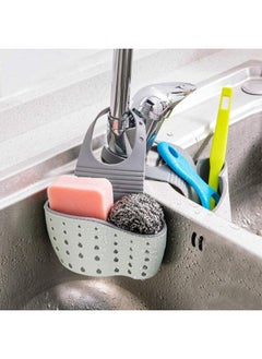 ECVV Ecvv Kitchen Sink Shelf Soap Sponge Drain Rack Holder Double Decker Hanging Basket Storage Suction Cup Kitchen Organizer Sink Accessories Wash Dropshipping  - Image 1