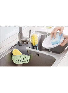ECVV Ecvv Kitchen Sink Shelf Soap Sponge Drain Rack Holder Double Decker Hanging Basket Storage Suction Cup Kitchen Organizer Sink Accessories Wash Dropshipping  - Image 2