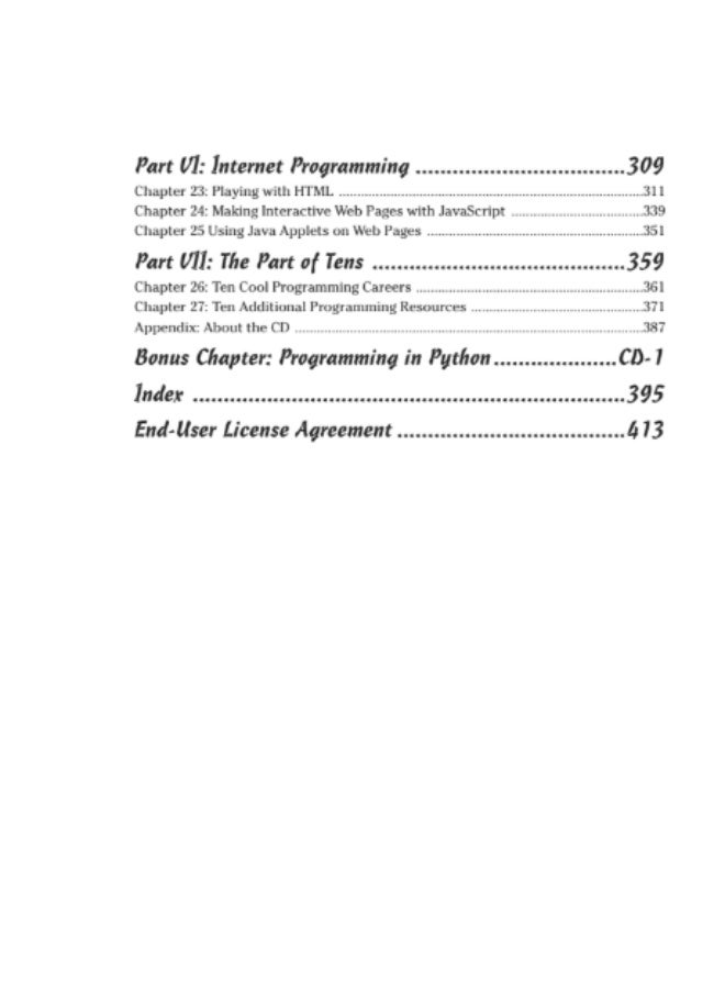 "Beginning Programming for Dummies" is a comprehensive beginner's guide to computer programming by Wallace Wang. The book aims to demystify programming, explaining how it works without using complex technical terms. - Image 5