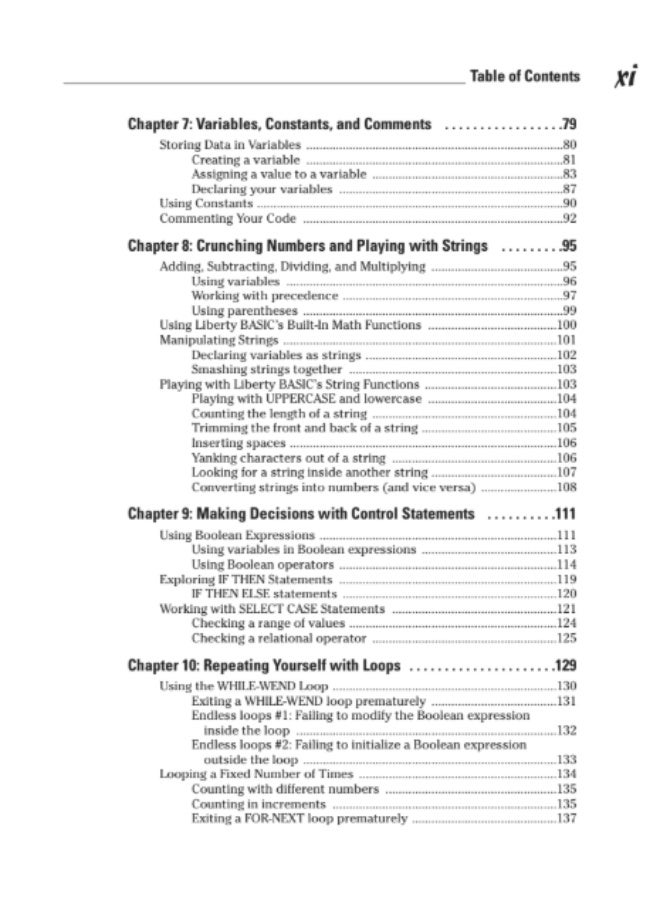 "Beginning Programming for Dummies" is a comprehensive beginner's guide to computer programming by Wallace Wang. The book aims to demystify programming, explaining how it works without using complex technical terms. - Image 4