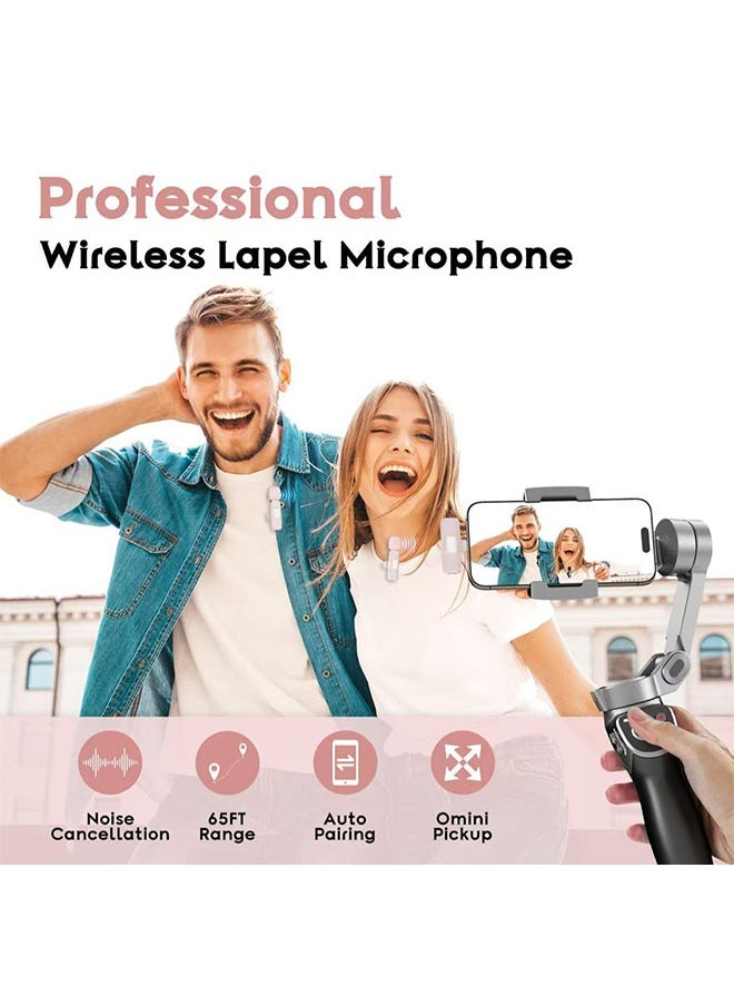 Generic Wireless Lavalier Microphone for Type-C Phone- Plug-Play Wireless Mic with 2 Microphone for USB-C Android Phone and iPhone Video Recording- Interview- Vlog- Auto Sync and Noise Reduction- 2.4 GHZ  - Image 3