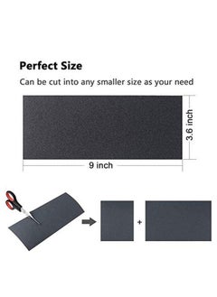 GUDOO 36 Sheets Sandpaper Premium Wet Dry Waterproof Sand Paper 400 to 3000 Assorted Grit Sanding Paper for Wood Furniture Finishing Metal Sanding and Automotive Polishing  - Image 3