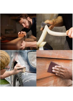 GUDOO 36 Sheets Sandpaper Premium Wet Dry Waterproof Sand Paper 400 to 3000 Assorted Grit Sanding Paper for Wood Furniture Finishing Metal Sanding and Automotive Polishing  - Image 4