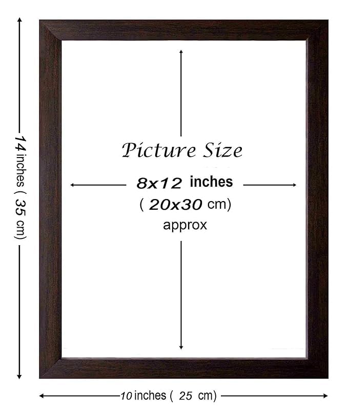 SK S.K Cute Little New Born Baby Smiling/New Born Baby Photo Frame for Home Bedroom Wall Decor Thermal Coated Lamination Photo Frame Big Size Without Glass D005 (10 x 14 inch) - Image 3