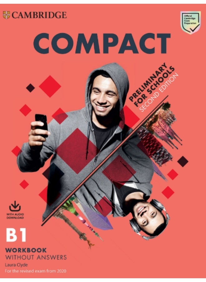 كتاب Cambridge Compact Preliminary - مواد للتحضير لمختلف الامتحانات - الطبعة الثانية - كتاب التمارين - Image 1