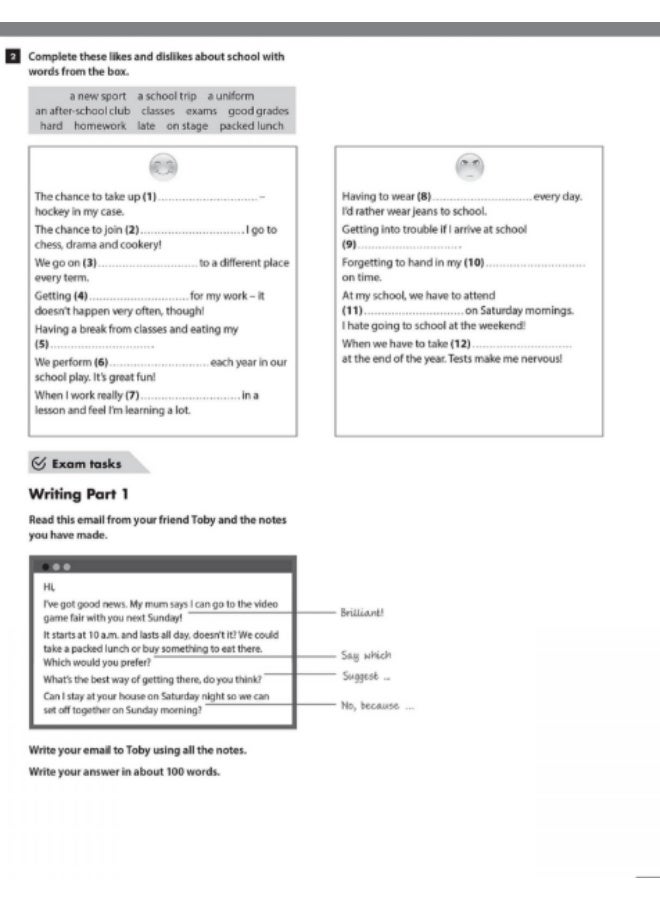 كتاب Cambridge Compact Preliminary - مواد للتحضير لمختلف الامتحانات - الطبعة الثانية - كتاب التمارين - Image 4