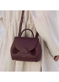 Polene Smile Bag - French Minimalist Design, Genuine Leather, Chic Everyday Tote for Women