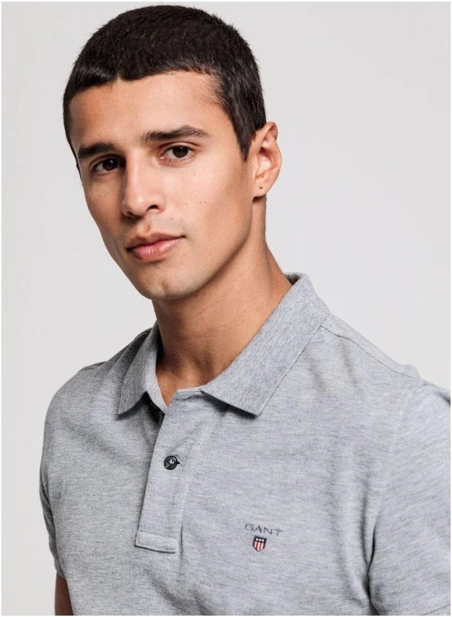 GANT  Gant Original Slim Fit Pique Polo Shirt for Men | Best Price UAE