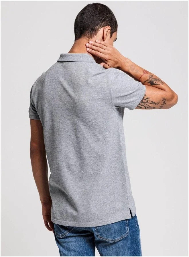 GANT  Gant Original Slim Fit Pique Polo Shirt for Men | Best Price UAE