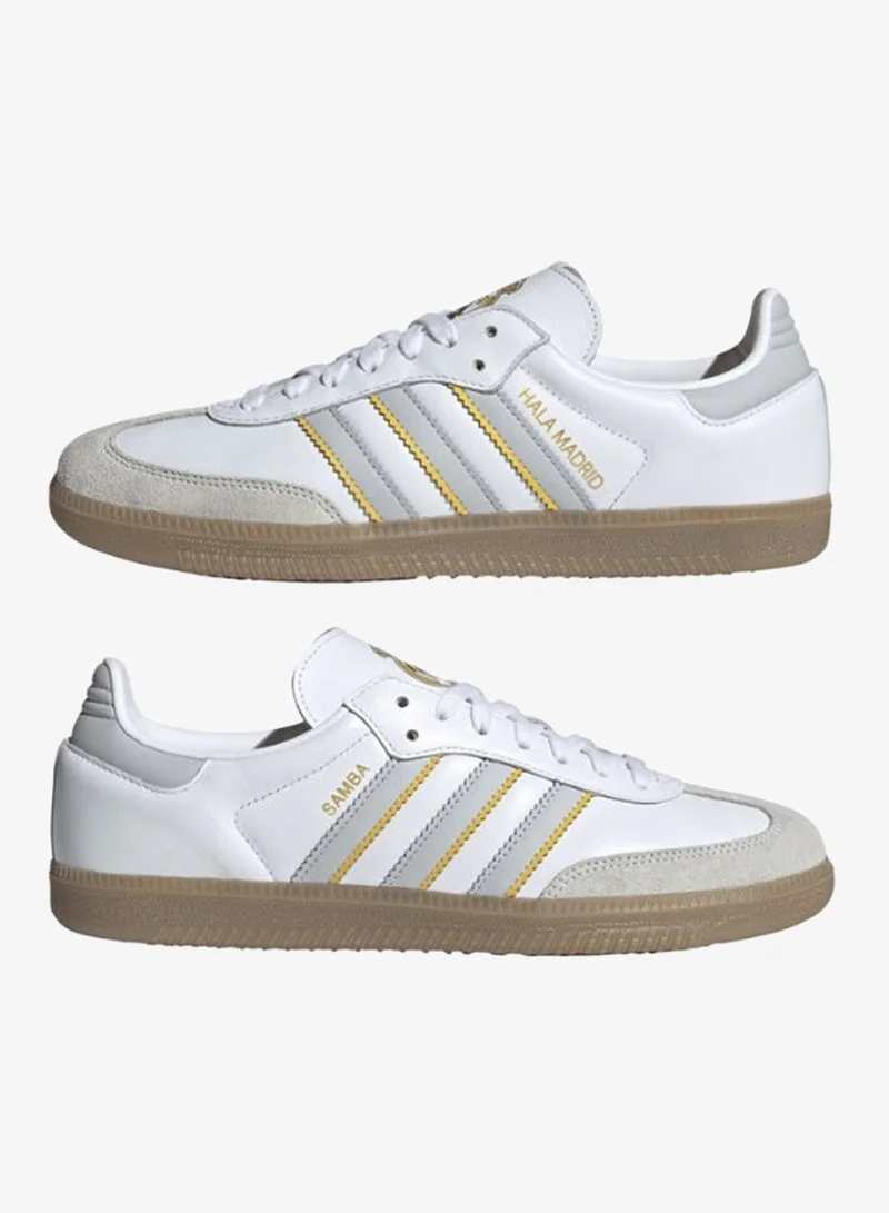 Adidas Adidas Samba Licensed U White Football/Soccer Shoes For Unisex