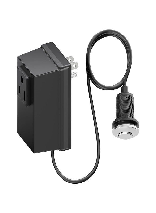 BLANCO 443152 Air Switch Kit for Garbage Disposal, Chrome - Image 2