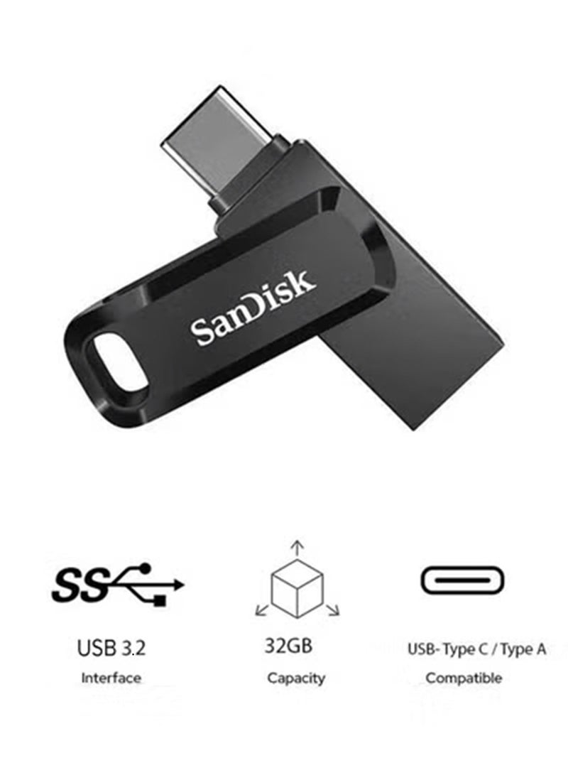 سانديسك محرك أقراص Ultra Dual Drive Go USB من النوع C بسعة 32.0 جيجابايت 32 GB - Image 1
