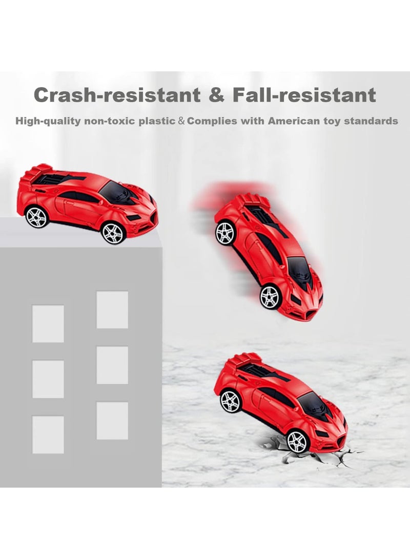 Bukela Cargo Plane Toy Play Set for Kids, Includes 1 Helicopter and 8 Cars - Diecast Aircraft,  Transport and Cargo Carrier - Image 3