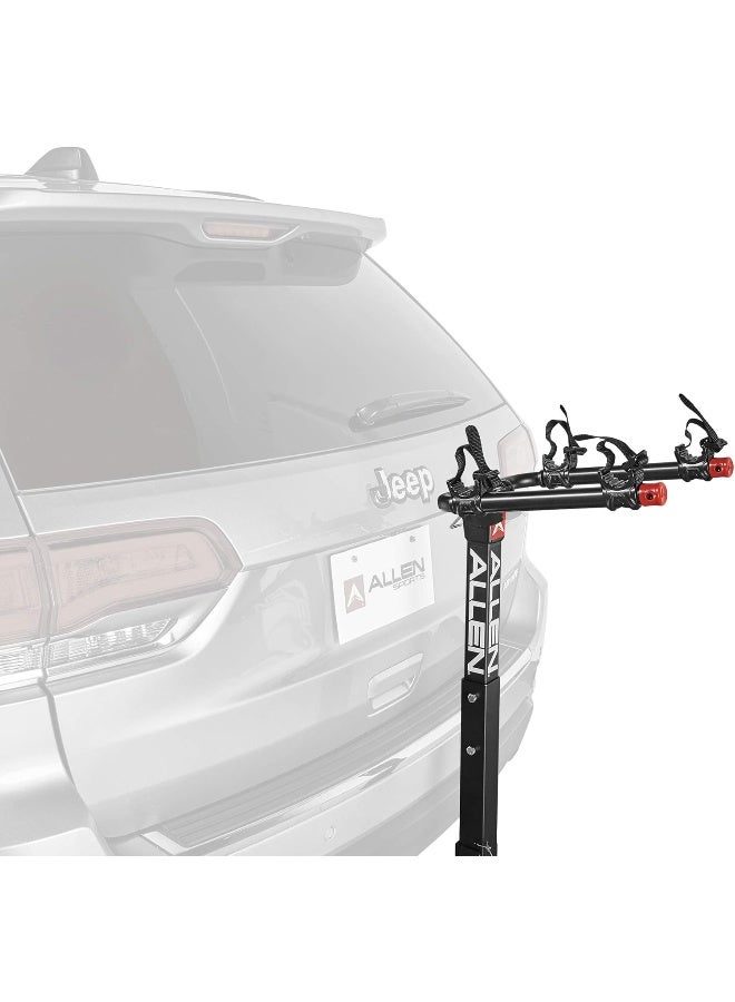 Allen Sports USA Deluxe 2 Hitch Mounted Bike Carrier - Black, 2-Inch - Image 3