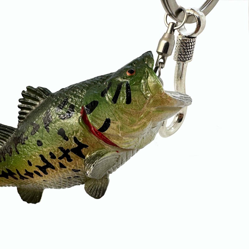 sunaeset Bass Fishing Keychain Gifts, Bass Fish Key Chain For Men, Cool Fishing Keychain Stuff Funny For Fishing Lovers Fisherman For Dad Boyfriends Stocking Stuffers Birthday Christmas Animal Accessories - Image 5