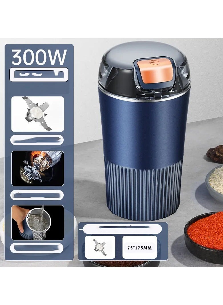 Coffee Grinder Electric, Spice Grinder, Herb Grinder, Coffee Bean Grinder for Herb, Cereals, Nuts Grinding  - Image 1