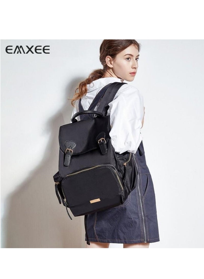 EMXEE - Diaper Bag Backpack Stylish Multi-Functional Waterproof Baby Large Capacity Durable Travel Diaper Bag - Image 1