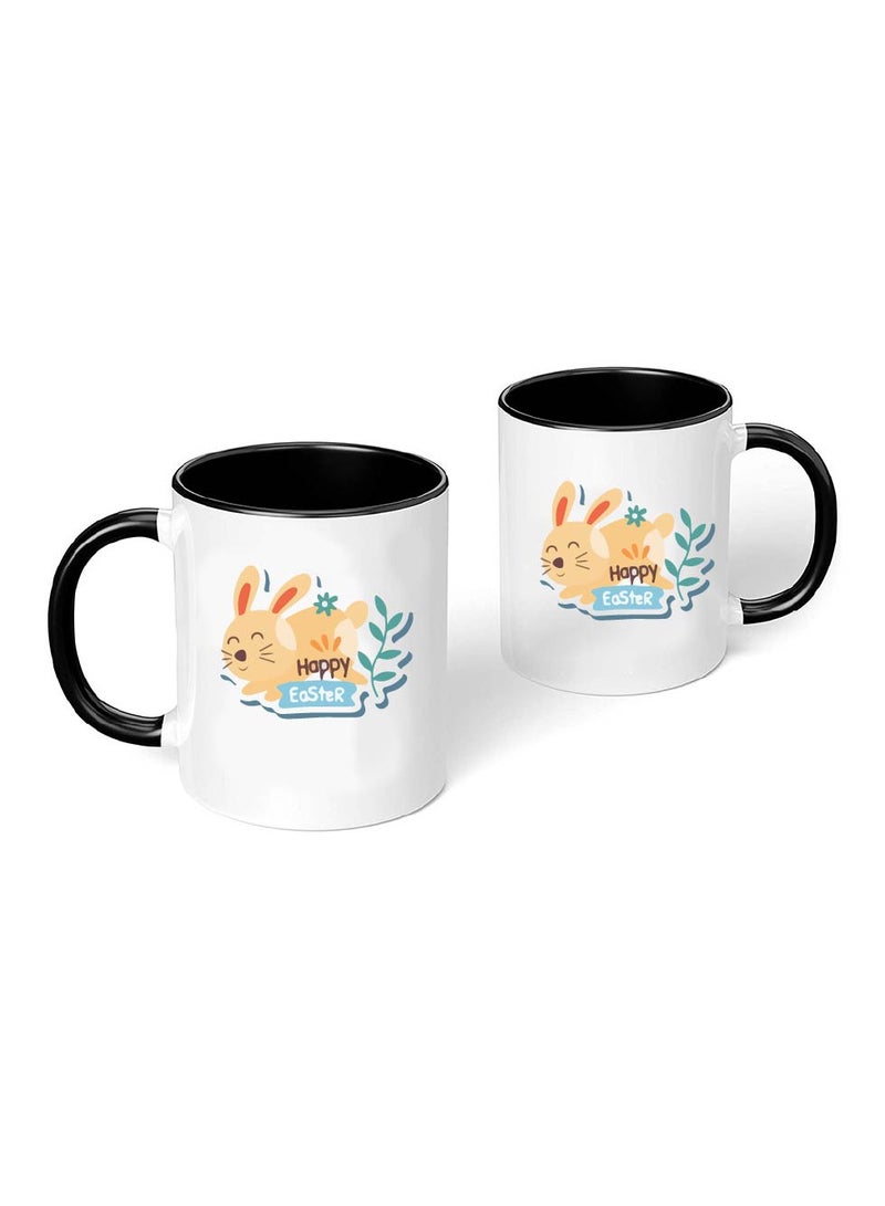 Black Ceramic Coffee Mug,Microwave And Dishwasher Safe-Perfect For Coffee,Tea Or Hot Chocolate-Style - Image 2