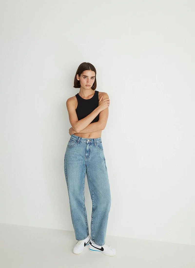 MAVI Leila Mid Blue Denim Jean Pants