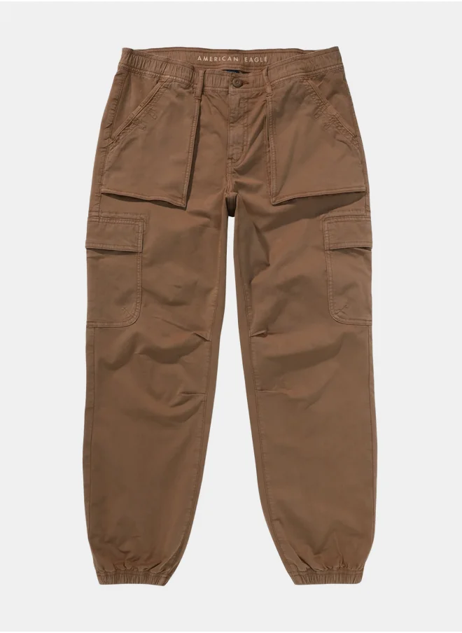 امريكان ايجل AE Stretch High-Waisted Baggy Cargo Jogger
