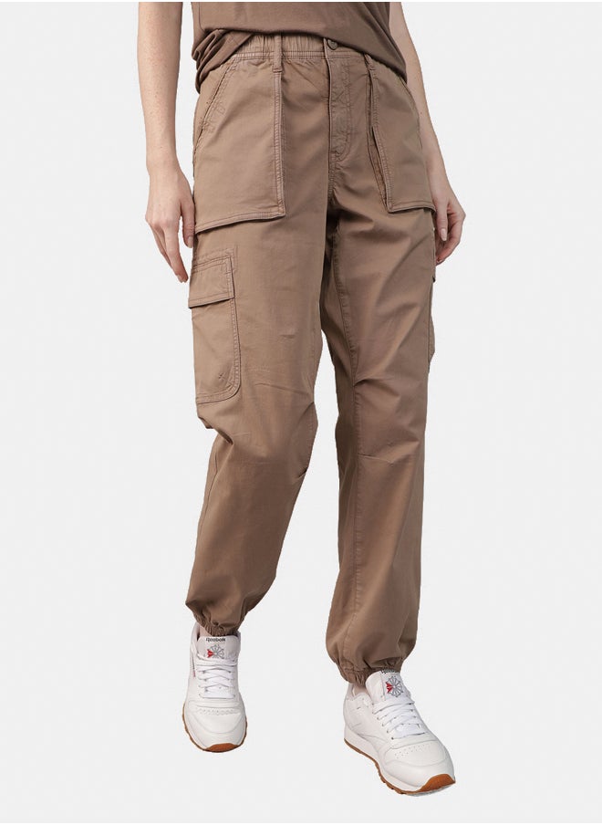 American Eagle AE Stretch High-Waisted Baggy Cargo Jogger  - Image 3