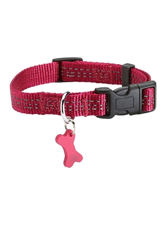 NIBEMINENT Safe Dog Collar Fuchsia M