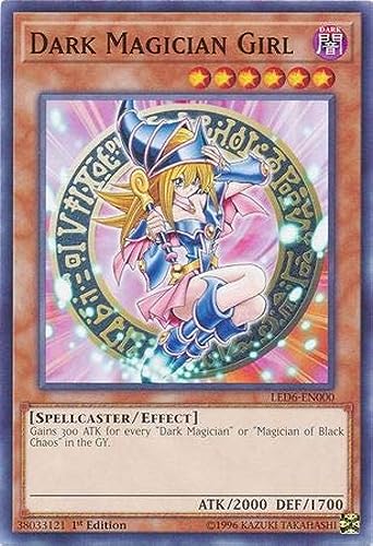 Yugioh Dark Magician Girl LED6EN000 Common 1st Edition - Image 1