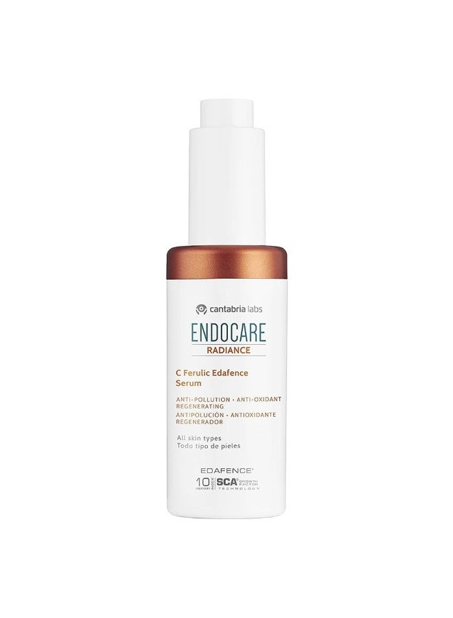 Endocare Radiance C Ferulic Edafence Anti-oxidant Anti-pollution Regenertaing Face Serum For All Skin Types 30ml