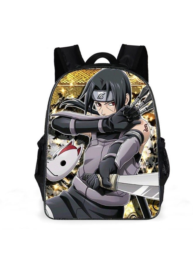 ناروتو الكرتون أنيمي على ظهره الحقائب المدرسية للمراهقين وطلاب المدارس الابتدائية الرجال والنساء الترفيه الرياضة الظهر - Image 1