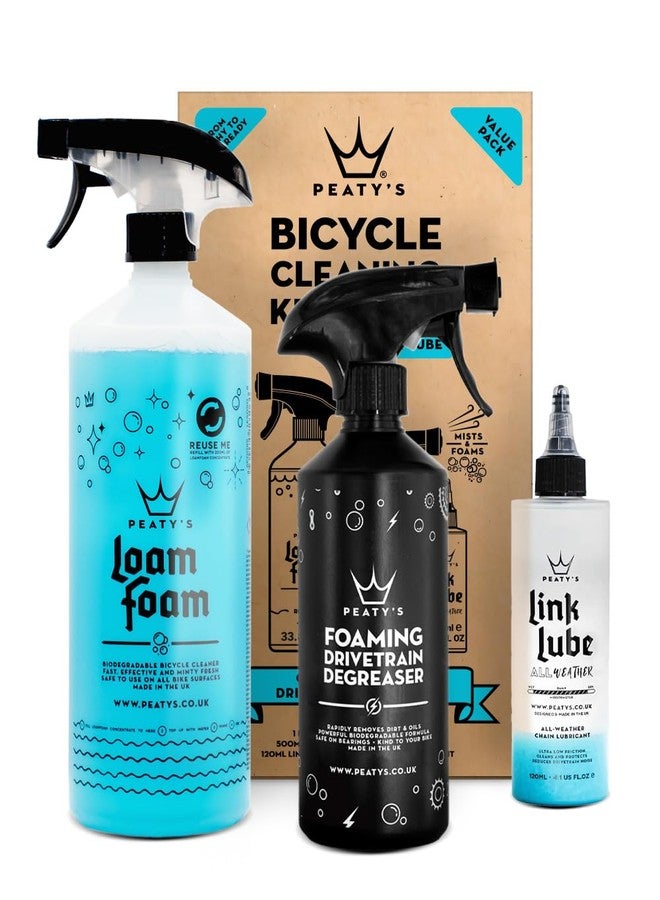 Peaty's Bicycle Cleaning Kit - Wash, Degrease, and Lubricate, Clear, 55.00 Fl Oz (Pack of 1) - Image 1