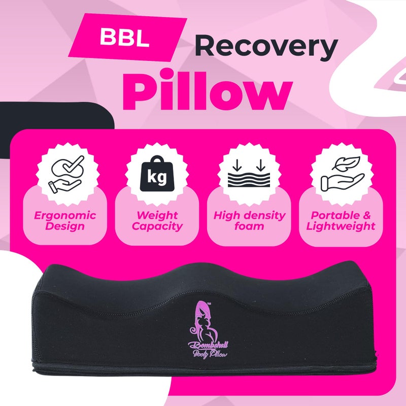 bombshell booty pillow BBL Pillow After Surgery, Booty Pillow Butt Cushion with Abdominal Board Post Surgery, Lipo Foams Post Surgery with Lumbar Support, Lipo Foam Pads - Image 3