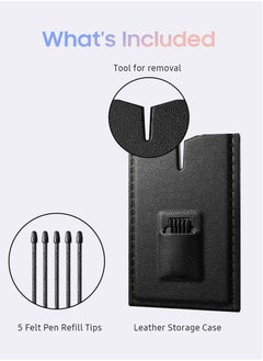 iFLYTEK مجموعة من 5 قطع بديلة من اللباد الفاخر لقلم iFLYTEK AINOTE Air 2 - متوافق مع iFLYTEK AINOTE Air 2  - Image 5