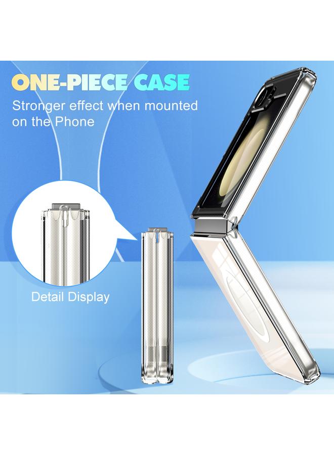 S-TOP Case For Samsung Galaxy Z Flip3 5G MagSafe Transparent Shockproof PC Folding Phone Case - Image 4