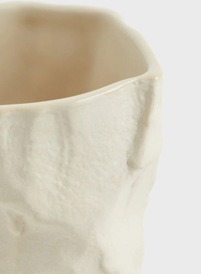H&M Stoneware Toothbrush Mug