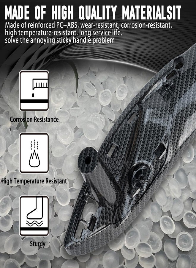 WEILEITE Front Left Driver Side Interior Inner Inside Door Pull Handle Grab Fit for BMW 320,328,330,335,M3 F30/F31/F34/F80 3 Series 2012-2018 and 418,420,428,430,435,M4 F32/F33/F36/F82/F83 4 2014-2017 - Image 4