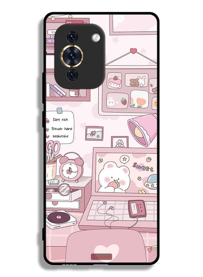 Tolwak Huawei nova 10 Protective Case Cover Get Rich Study Hard - Image 2