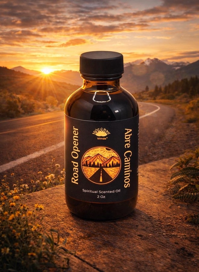Road Opener Spiritual Oils | 2 oz Handmade Aromatherapy Ritual Oil | Remove Obstacles, Open Opportunities & New Paths | Success, Luck & Manifestation | Made in USA - Image 2
