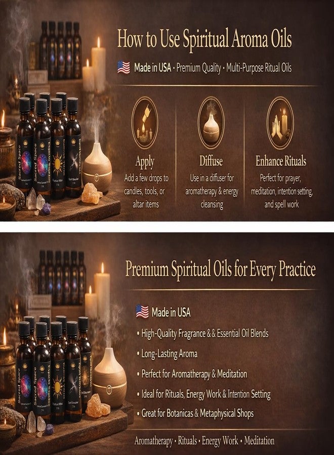 Road Opener Spiritual Oils | 2 oz Handmade Aromatherapy Ritual Oil | Remove Obstacles, Open Opportunities & New Paths | Success, Luck & Manifestation | Made in USA - Image 3