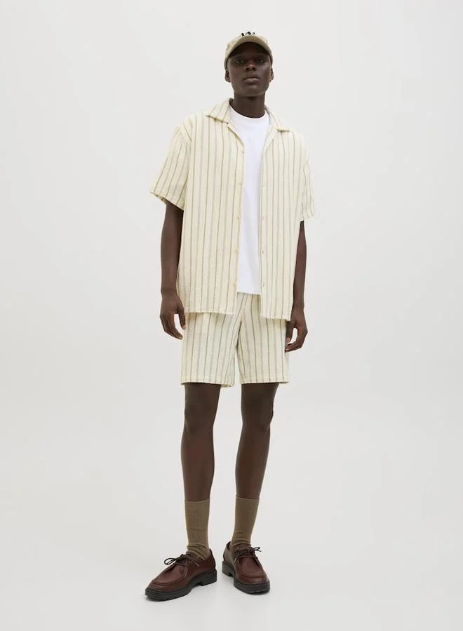 JACK & JONES jack and jones JPSTJAIDEN Coba Striped Knit Shorts