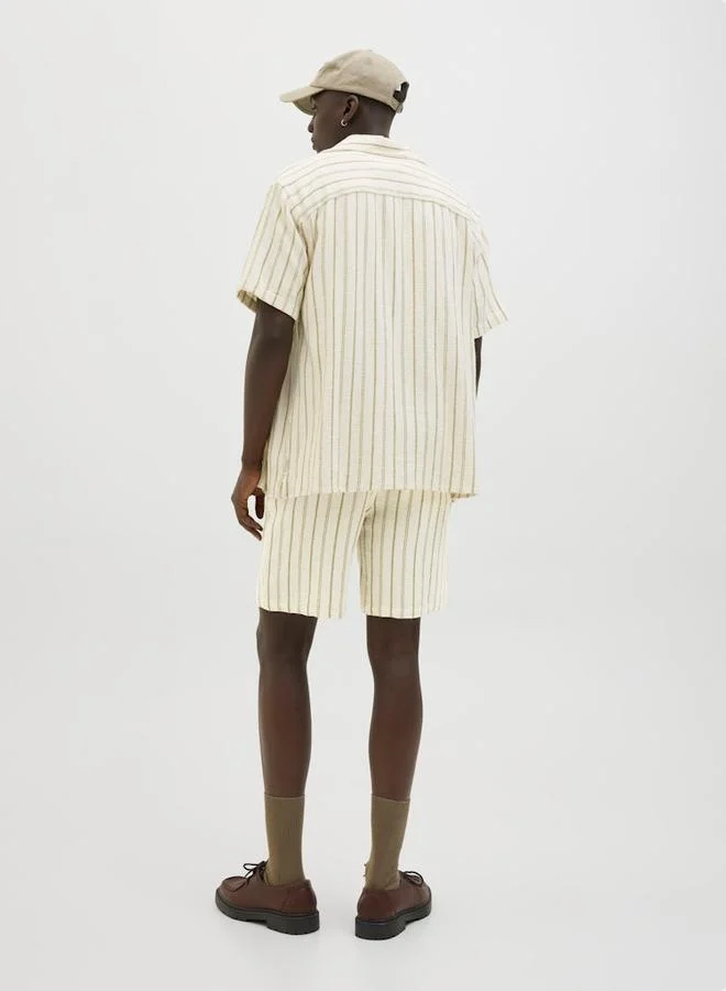 JACK & JONES jack and jones JPSTJAIDEN Coba Striped Knit Shorts