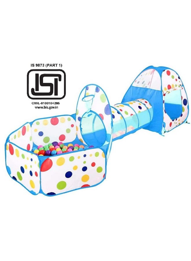 فنبلاست خيمة منزل نفق مسبح الكرات الملونة 3 في 1 من فن بلاست للأطفال - نفق مسبح الكرات بألوان قوس قزح للأطفال، منزل محمول للأطفال في الهواء الطلق قابل للطي ومسبح الكرات (الكرات غير متضمنة؛ متعدد الاستخدامات)، تصميم خيمة المنزل - Image 2