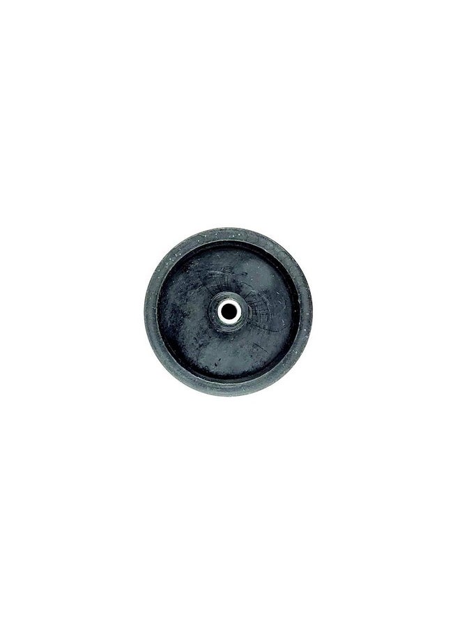Invento - INVENTO 4pcs 65mm x 18.5mm Plastic Robotic Track Wheel V-Pulley Durable Tire Wheel 6mm Hole with Metal Collet for DC Geared Motor RC Car Robot - Image 1