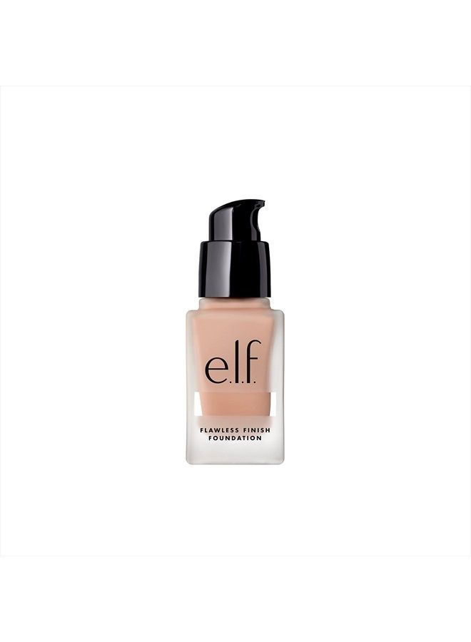 elf Flawless Finish Foundation, Lightweight & Medium Coverage, Semi-Matte Finish, Alabaster, 0.68 Fl Oz (20mL) - Image 1