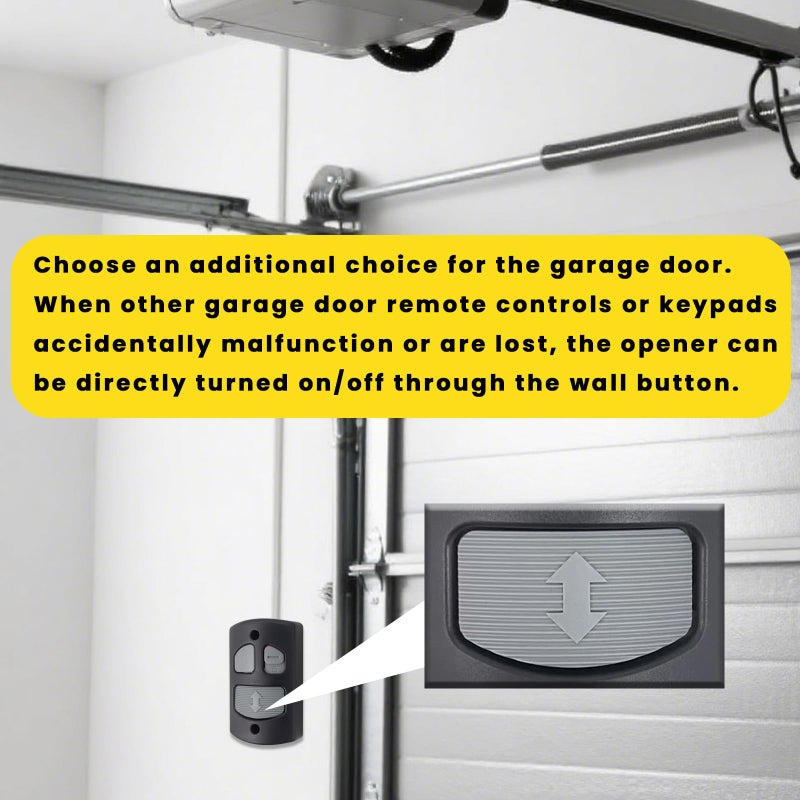 XDTKML Replacement for Linear Garage Door Opener Deluxe Wall Console Panel HAE00001 Compatible with Linear Wall Mount Garage Door Opener LSO,LDO,LCO-1pcs - Image 4