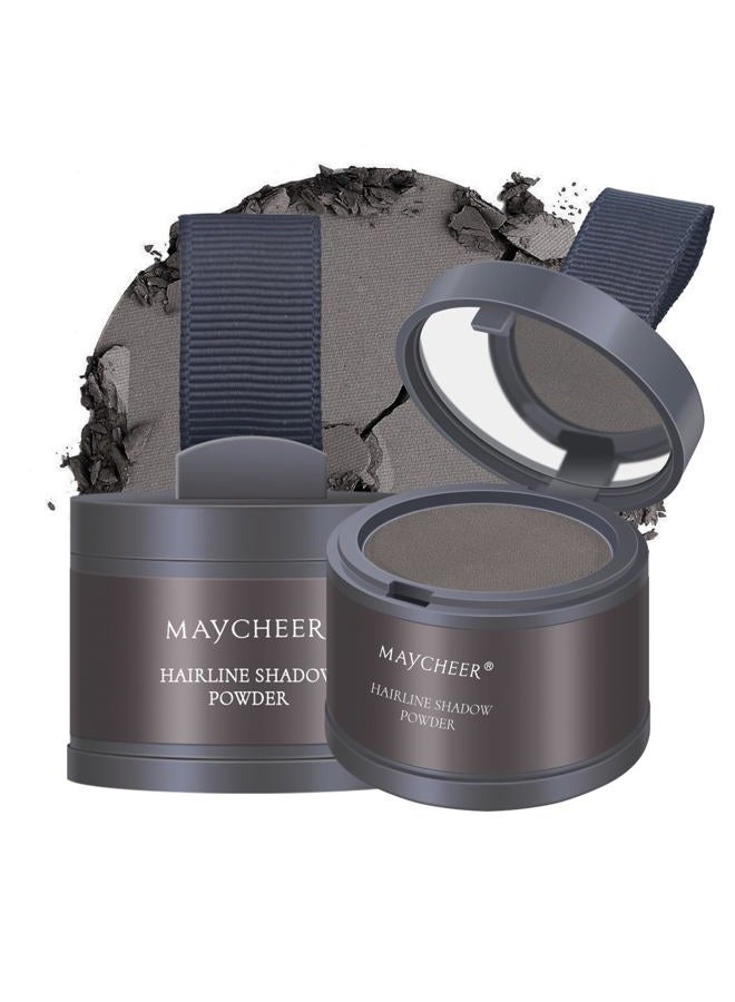 FREEORR Root Touch Up Powder for Women and Men, Hair Thinning, Hairline Shadow and Gray Coverage #21 Dark Tan - Image 1