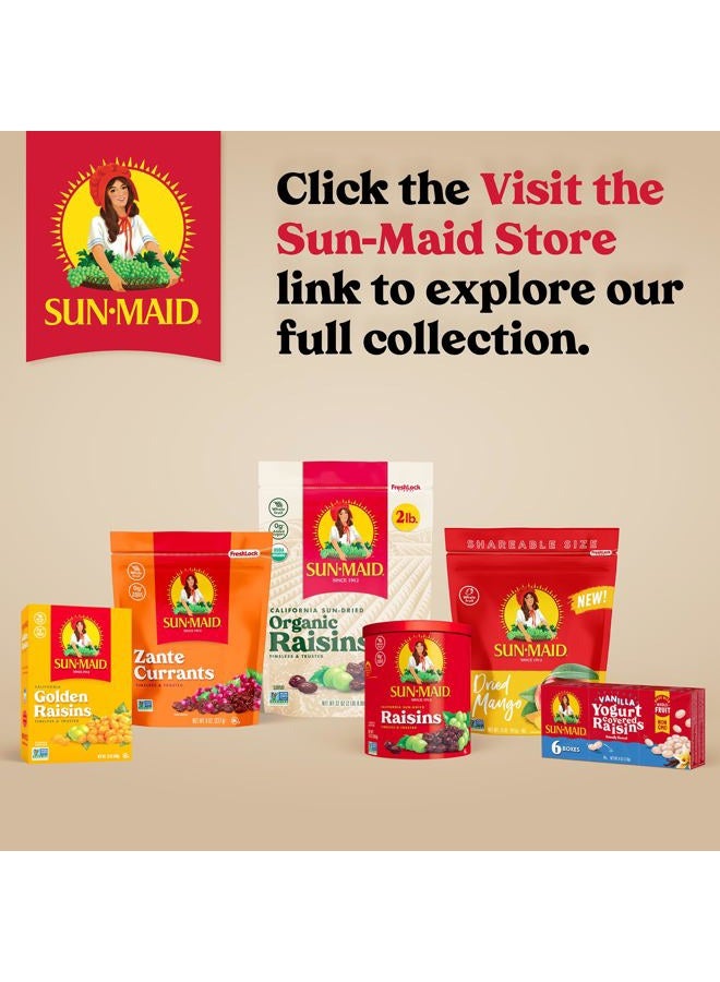 SUNMAID Sun-Maid organic raisins, dried fruit snack, healthy snacks for children, in 907 grams - Image 5