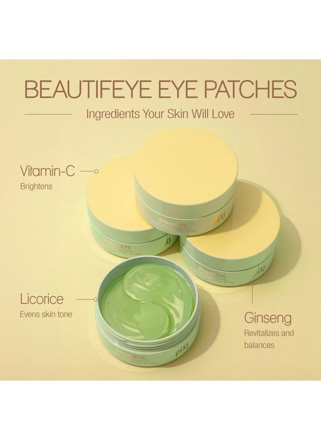 pixi BeautifEYE Hydrogel Under-Eye Patches | Refreshing Eye Patches For Dark Circles | Brighten & Hydrate Under Eyes | 30 Pairs / 60 Patches  - Image 3