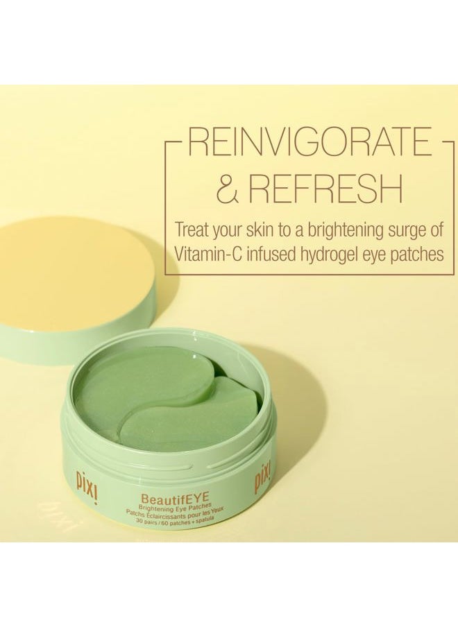 pixi BeautifEYE Hydrogel Under-Eye Patches | Refreshing Eye Patches For Dark Circles | Brighten & Hydrate Under Eyes | 30 Pairs / 60 Patches  - Image 2